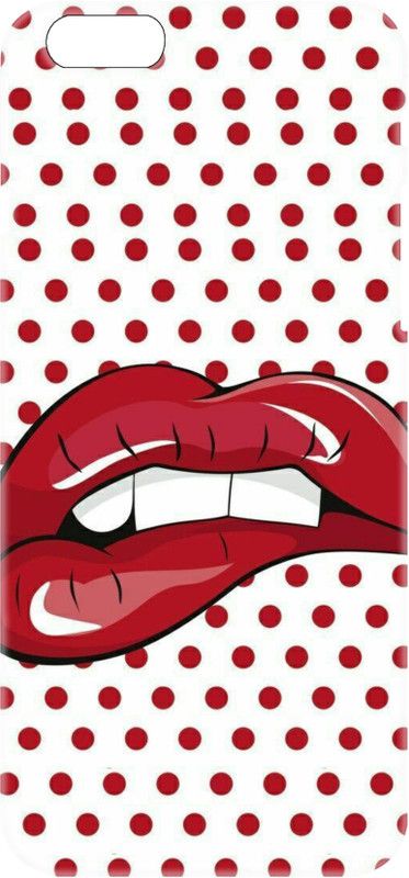 #Uncultured Back Cover for Apple iPhone 6, Apple iPhone 6s - Lips Print  (Multicolor, Hard Case, Pack of: 1)