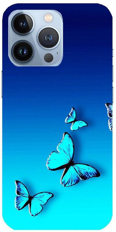 KIZIN Back Cover for Apple iPhone 13 Pro  (Blue)