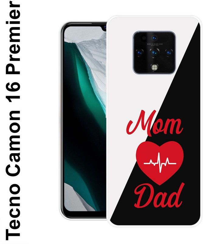 KLC Back Cover for Tecno Camon 16 Premier  (Multicolor, Silicon)
