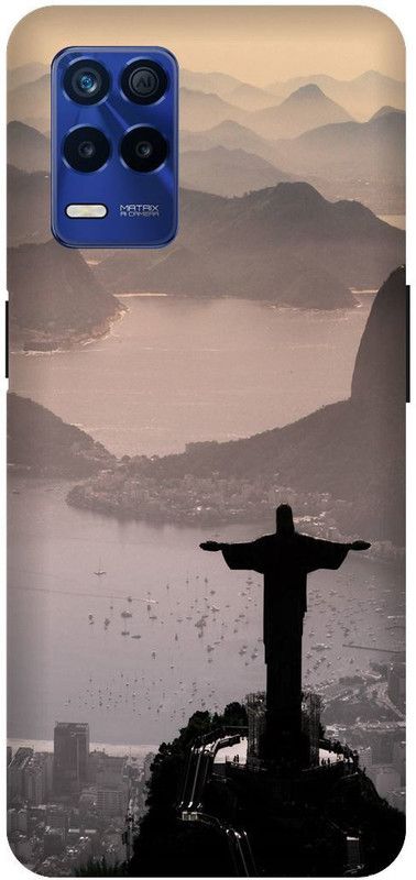 Bluvver Back Cover for Realme 8s 5G , RMX3381, Printed God,Jesus Back Cover  (Multicolor, Hard Case, Pack of: 1)