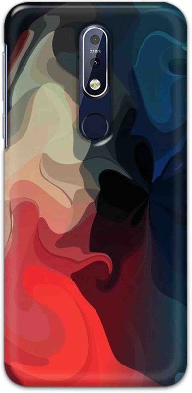 NDCOM Back Cover for Nokia 7.1 Trending Printed  (Multicolor, Hard Case, Pack of: 1)
