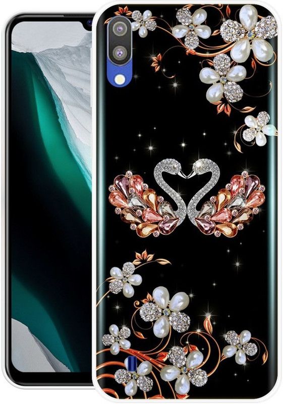 BLUEBUG Back Cover for Samsung Galaxy A01  (Black, Grip Case, Silicon, Pack of: 1)