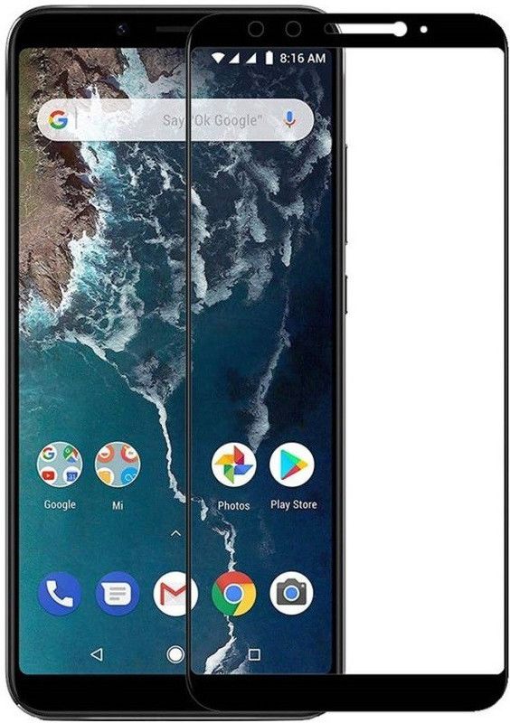 Gorilla Armour Edge To Edge Tempered Glass for Mi A2  (Pack of 1)