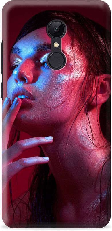 Loffar Back Cover for Mi Redmi 5  (Red, Shock Proof, Pack of: 1)