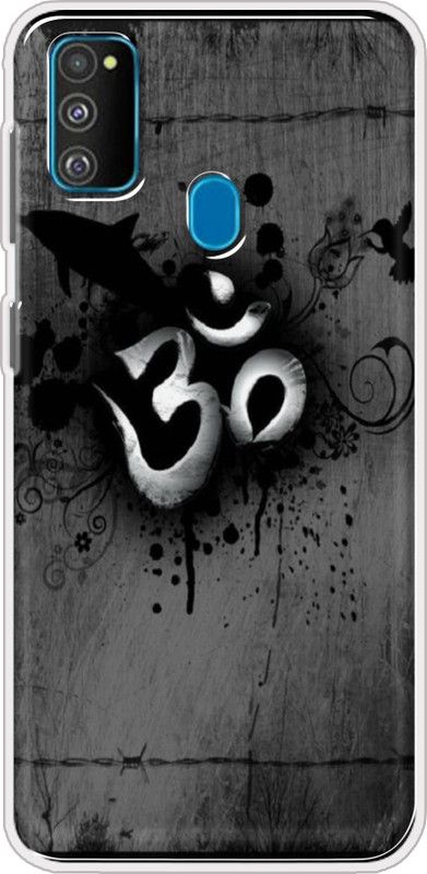 Hansviprint Back Cover for SAMSUNG GALAXY M30s  (Grey, Grip Case, Silicon, Pack of: 1)