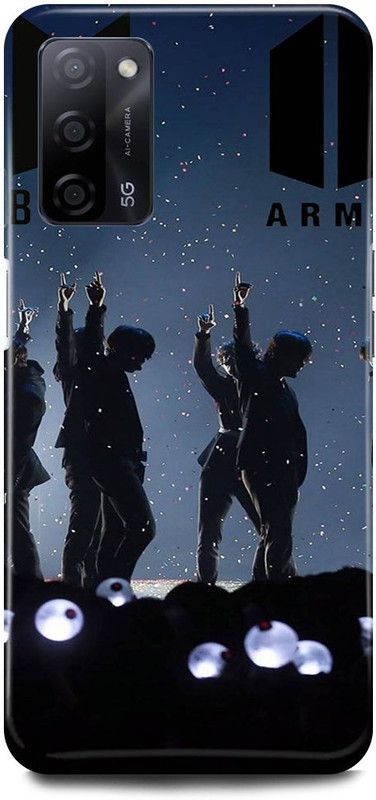 Dimora Back Cover for OPPO F19 Pro(5g), BTS ARMY LOVE SINGERS KOREAN  (Black, Hard Case, Pack of: 1)