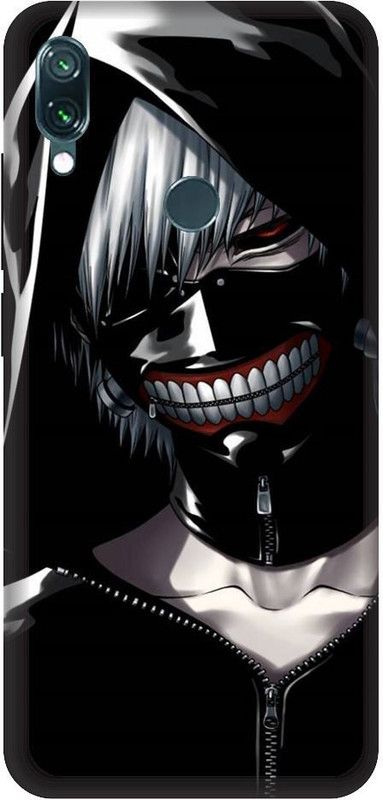 URCHIN Back Cover for Note7S Tokyo Ghoul, Keneki, Anime, Ghoul, Superpower, Heros, Skull, Dark  (Multicolor, Shock Proof, Pack of: 1)