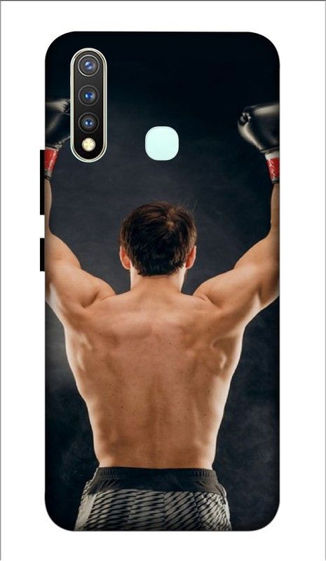 LUCKY MOBI.COM Back Cover for VIVO U20 ( gym wallpaper) PRINTED BACK COVER  (Multicolor, Waterproof, Pack of: 1)