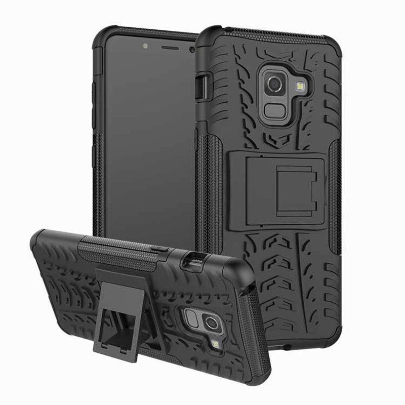 CELLCAMPUS Bumper Case for Samsung Galaxy A6 (2018)  (Black, Shock Proof, Pack of: 1)
