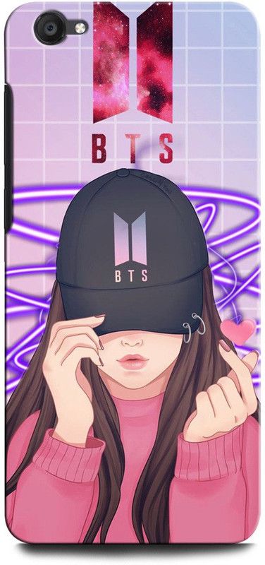 GRAFIQE Back Cover for Vivo Y55/ Vivo Y55S/ Vivo Y55L BTS X ARMYJUNGSHOOK, KOREAN, HEARTBEAT, BTS, BEAT, SINGER  (Multicolor, Shock Proof, Pack of: 1)