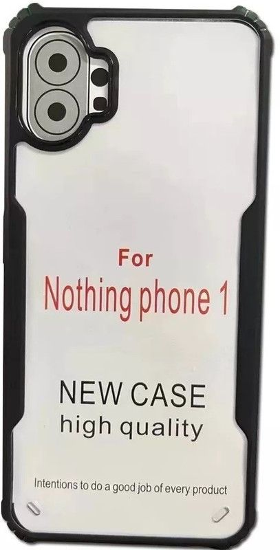 Zelfo Back Cover for Nothing Phone 1  (Transparent, Silicon, Pack of: 1)
