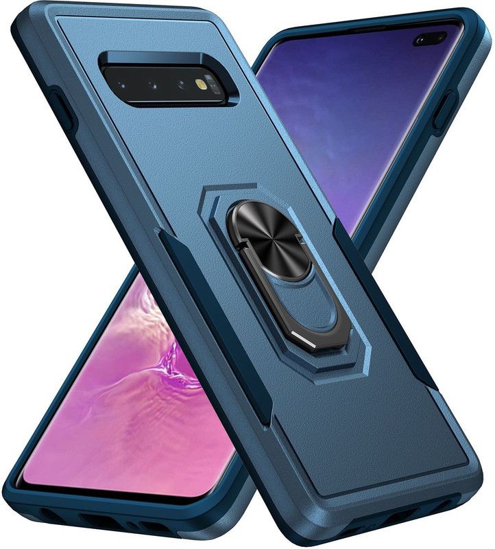 TURTLE Back Cover for Samsung Galaxy S10+ / Galaxy S10 PLUS  (Blue, Dual Protection, Pack of: 1)