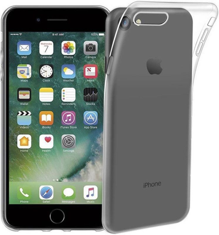 CELLCAMPUS Back Cover for Apple iPhone 8  (Transparent, Pack of: 1)