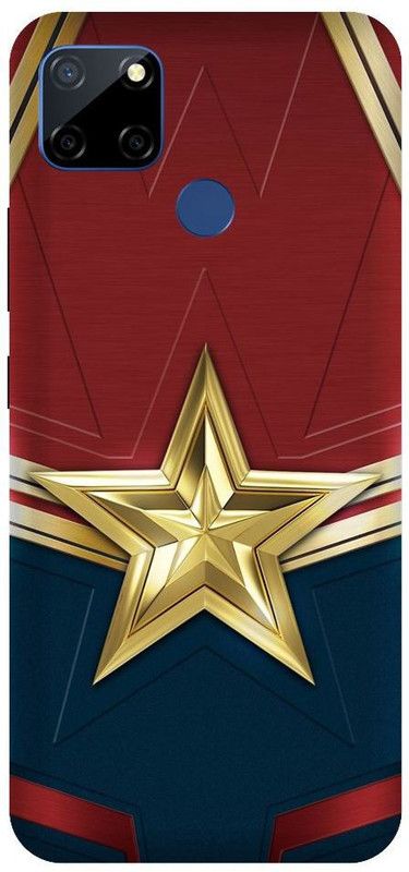 URCHIN Back Cover for Narzo 30A captain Marvel, Movie, Marvel comics, superhero, Avengeres  (Multicolor, Shock Proof)