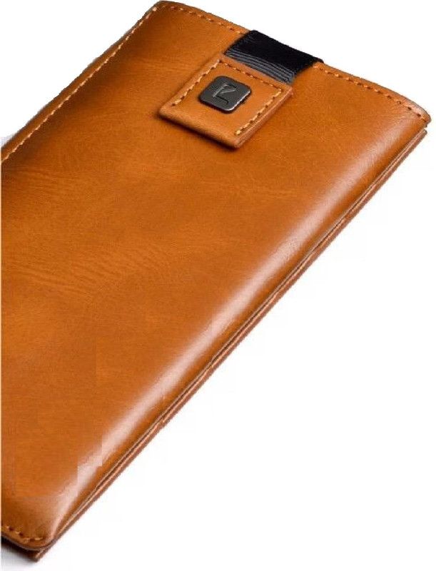 realtech Pouch for Samsung Galaxy J5- 2017  (Brown, Dual Protection, Pack of: 1)