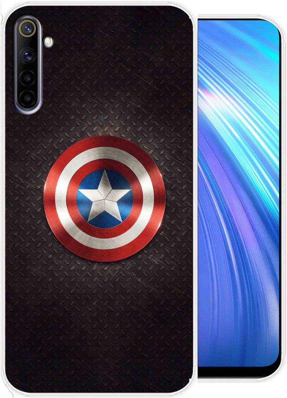 SuperQueen Back Cover for Realme 6  (Multicolor, Flexible, Silicon, Pack of: 1)