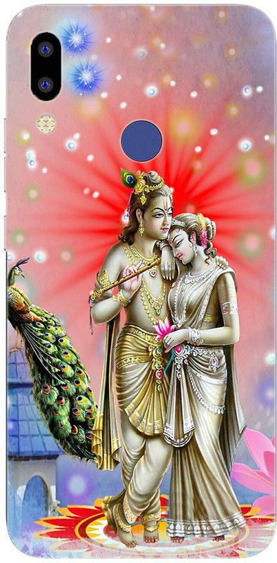 METOO Back Cover for Tecno i Air 2 Plus, Lord Radha Krishan,krishna Design Back Cover_Print_369  (Multicolor, Dual Protection, Silicon)