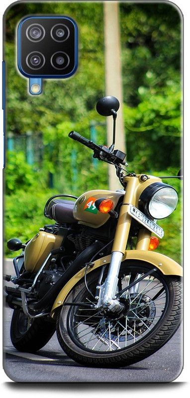 Afterglow Back Cover for SAMSUNG Galaxy F62 ROYAL ENFIELD, BIKE, MOTORCYCLE, MOTORBIKE  (Multicolor, Shock Proof, Pack of: 1)