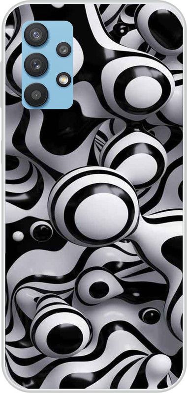Wellcase Back Cover for SAMSUNG Galaxy M32 5G  (Multicolor, Dual Protection, Silicon, Pack of: 1)