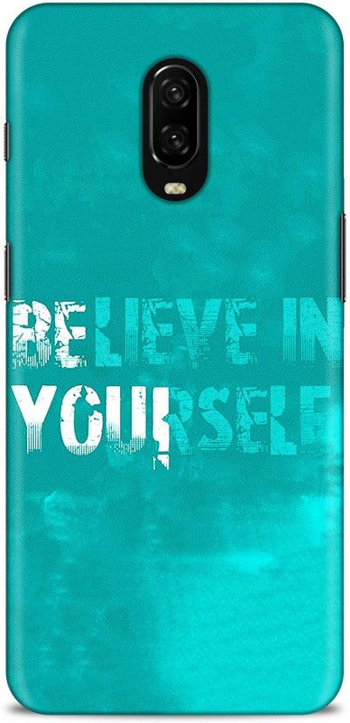 Sankee Back Cover for OnePlus 6T  (White, Hard Case)