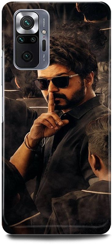 JUGGA Back Cover for Redmi Note 10 Pro, VIJAY, THALAPATHY, SOUTH, ACTOR, HERO, MASTER  (Black, Hard Case)