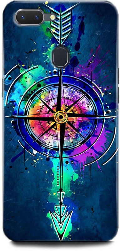 Afterglow Back Cover for Realme U1 COMPASS, WIND ROSE, ARROW, ART, COLORFUL  (Multicolor, Shock Proof, Pack of: 1)
