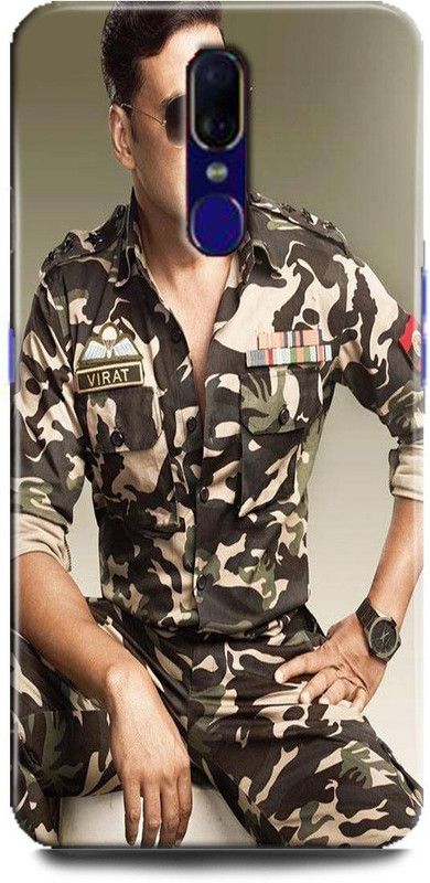 FIKORA Back Cover for OPPO F11/CPH1911 AKSHAY KUMAR PRINTED  (Multicolor, Hard Case, Pack of: 1)
