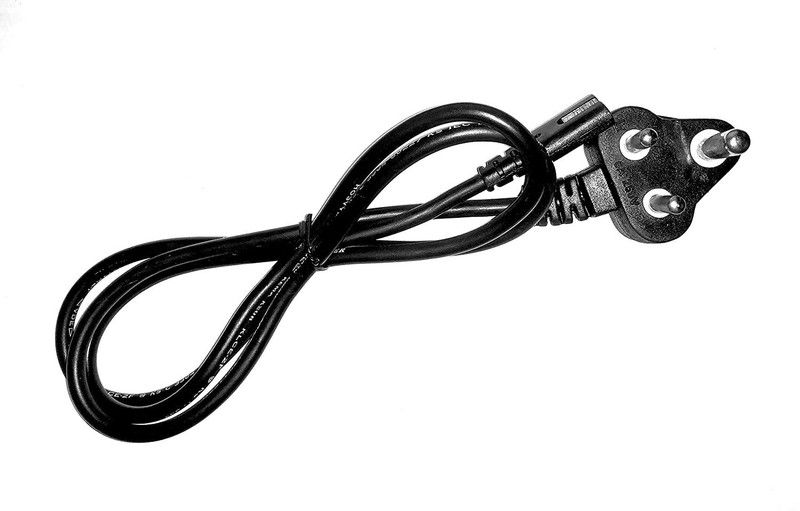 TekNex Cable 2 pin Plug for Laptop/Camera/Printer Power Meter for Cables