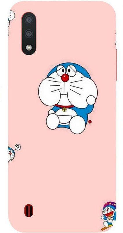 Skyhawk Back Cover for Samsung Galaxy M01 Doremon Cartoon  (Multicolor, Waterproof, Silicon, Pack of: 1)