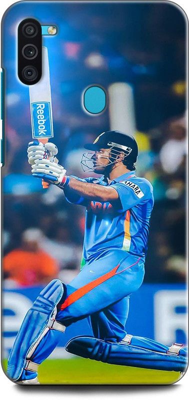 Afterglow Back Cover for SAMSUNG Galaxy M11 DHONI RAINA, SPORTS, TEAM, MAHI, CRICKET  (Multicolor, Shock Proof, Pack of: 1)