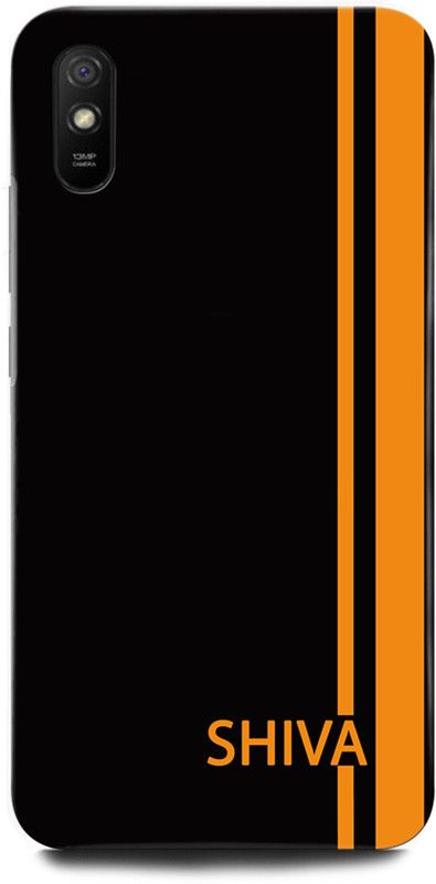 GRAFIQE Back Cover for Redmi 9A m2006C3LI SHIVA, SHIVA NAME  (Multicolor, Shock Proof)