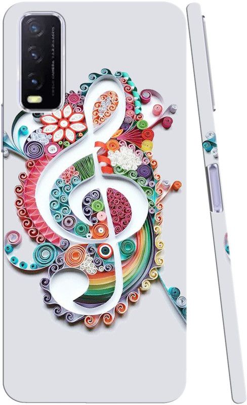 Adi Creations Back Cover for Vivo Y20  (Multicolor, Dual Protection, Pack of: 1)