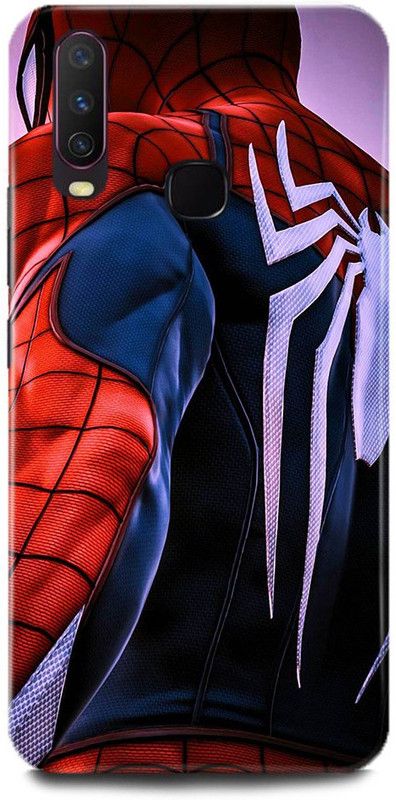 play fast Back Cover for Vivo Y15/1901 SPIDERMAN PRINTED  (Multicolor, Hard Case)