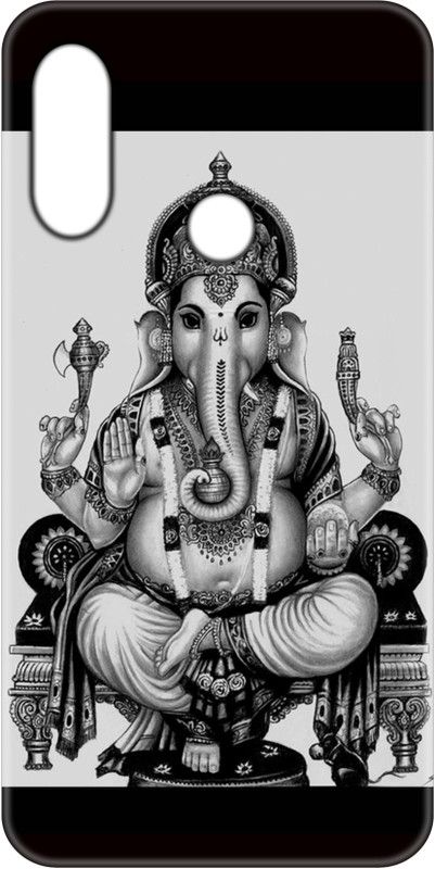 Smutty Back Cover for Mi Redmi Note 7, M1901F7G, M1901F7H, M1901F7I - Ganesh Print  (Multicolor, Hard Case, Pack of: 1)