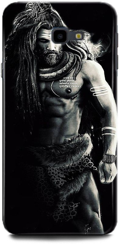 Afterglow Back Cover for SAMSUNG Galaxy J4 Plus SHIV JII, TRISHUL, LORD SHIV, MAHAKAAL, SHANKAR JI, GOD, SPRITTUAL  (Multicolor, Shock Proof, Pack of: 1)