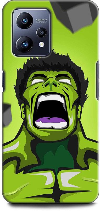 Dronk Back Cover for Realme Narzo 50 Pro 5G, RMX3395 HULK, ANGRY HULK, MARVEL, AVENGERS, SUPERHERO, COMIC  (Multicolor, Dual Protection, Pack of: 1)