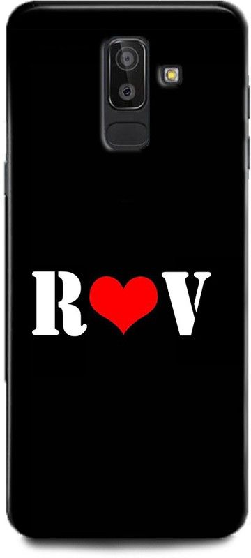 Afterglow Back Cover for SAMSUNG Galaxy On8 R V, R LOVES V, NAME, LETTER, ALPHABET, RV LOVE, HART  (Multicolor, Shock Proof, Pack of: 1)