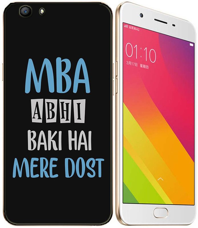 METOO Back Cover for Oppo F1S, Text,Shayari, Funny Quote Designer Printed Back Cover, Print : 53  (Multicolor, Dual Protection, Silicon, Pack of: 1)
