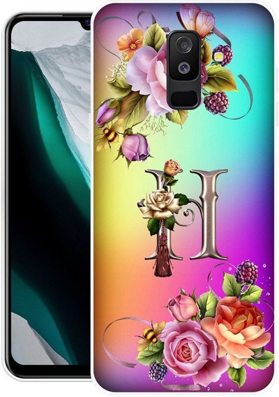 BLUEBUG Back Cover for Samsung Galaxy J8  (Multicolor, Grip Case, Silicon)