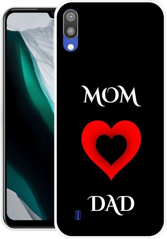 BLUEZAP Back Cover for Samsung Galaxy M10  (Black, Grip Case, Silicon, Pack of: 1)