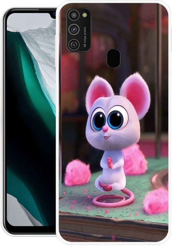 BLUEBUG Back Cover for Samsung Galaxy M30s  (Multicolor, Grip Case, Silicon, Pack of: 1)