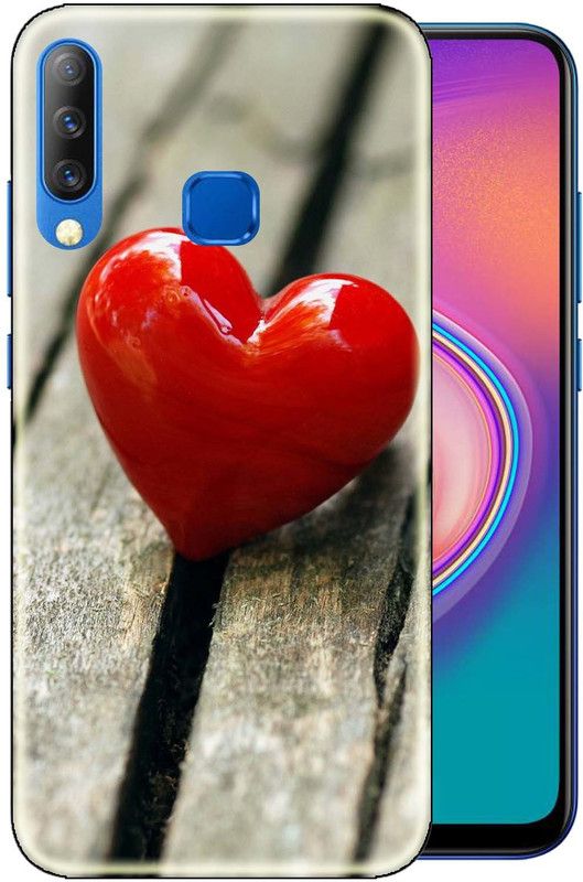 Snazzy Back Cover for Infinix S4  (Red, Grip Case, Silicon)