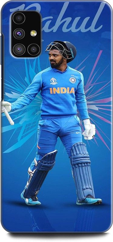 Afterglow Back Cover for SAMSUNG Galaxy M31s KL RAHUL, RAHUL, CRICKET, SPORTS, INDIAN TEAM  (Multicolor, Shock Proof, Pack of: 1)