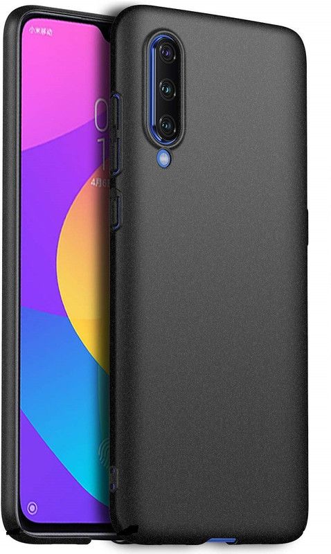 Caseline Back Cover for MI A3, REDMI A3  (Black, Grip Case, Silicon)