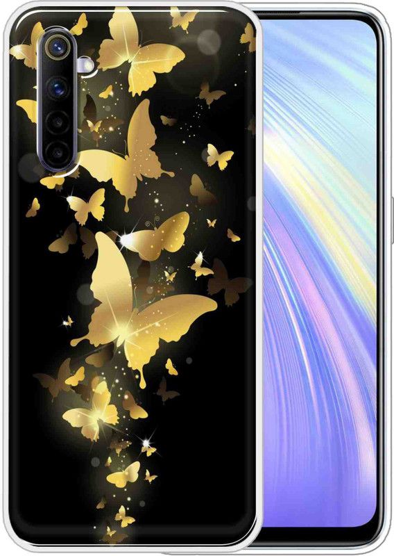 Vascase Back Cover for Realme 6, Realme 6i  (Multicolor, Dual Protection, Silicon, Pack of: 1)