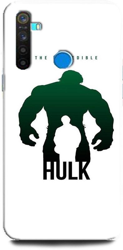 Afterglow Back Cover for Realme 5i HULK, ANGRY HULK, MARVEL, AVENGERS, SUPERHERO, COMIC  (Multicolor, Shock Proof, Pack of: 1)
