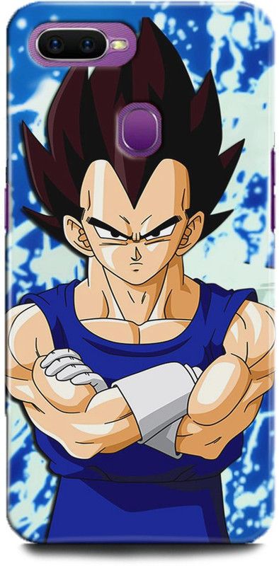 INTELLIZE Back Cover for Oppo A7/CPH1901 vegeta,Printed  (Multicolor, Shock Proof, Pack of: 1)