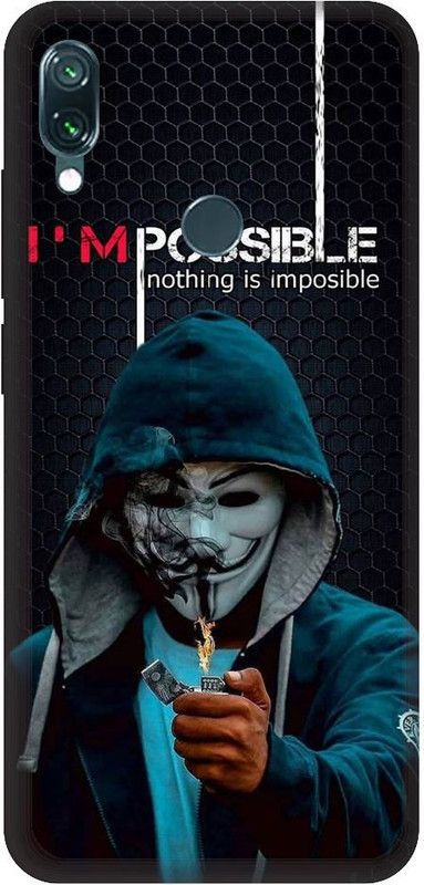 URCHIN Back Cover for Note 7Anonymous, Hacker, Mask man, mask boy  (Multicolor, Shock Proof, Pack of: 1)