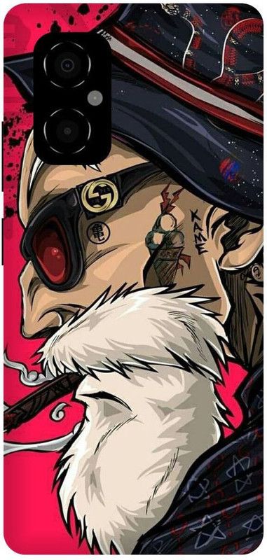 play fast Back Cover for POCO M4 5G, MZB0BRWIN, MASTER, ROOSHI, DRAGON, BALL, Z  (Brown, Hard Case, Pack of: 1)