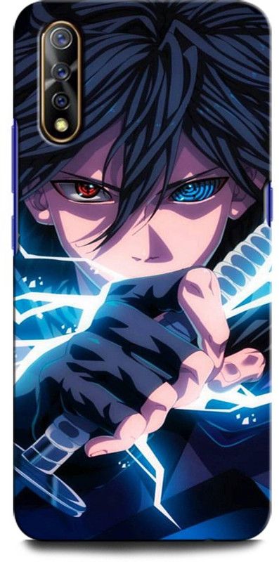 GRAFIQE Back Cover for Vivo Z1x SUSUKE UCHIHA, ANIME, BOY, NARUTO, NEON  (Multicolor, Shock Proof, Pack of: 1)